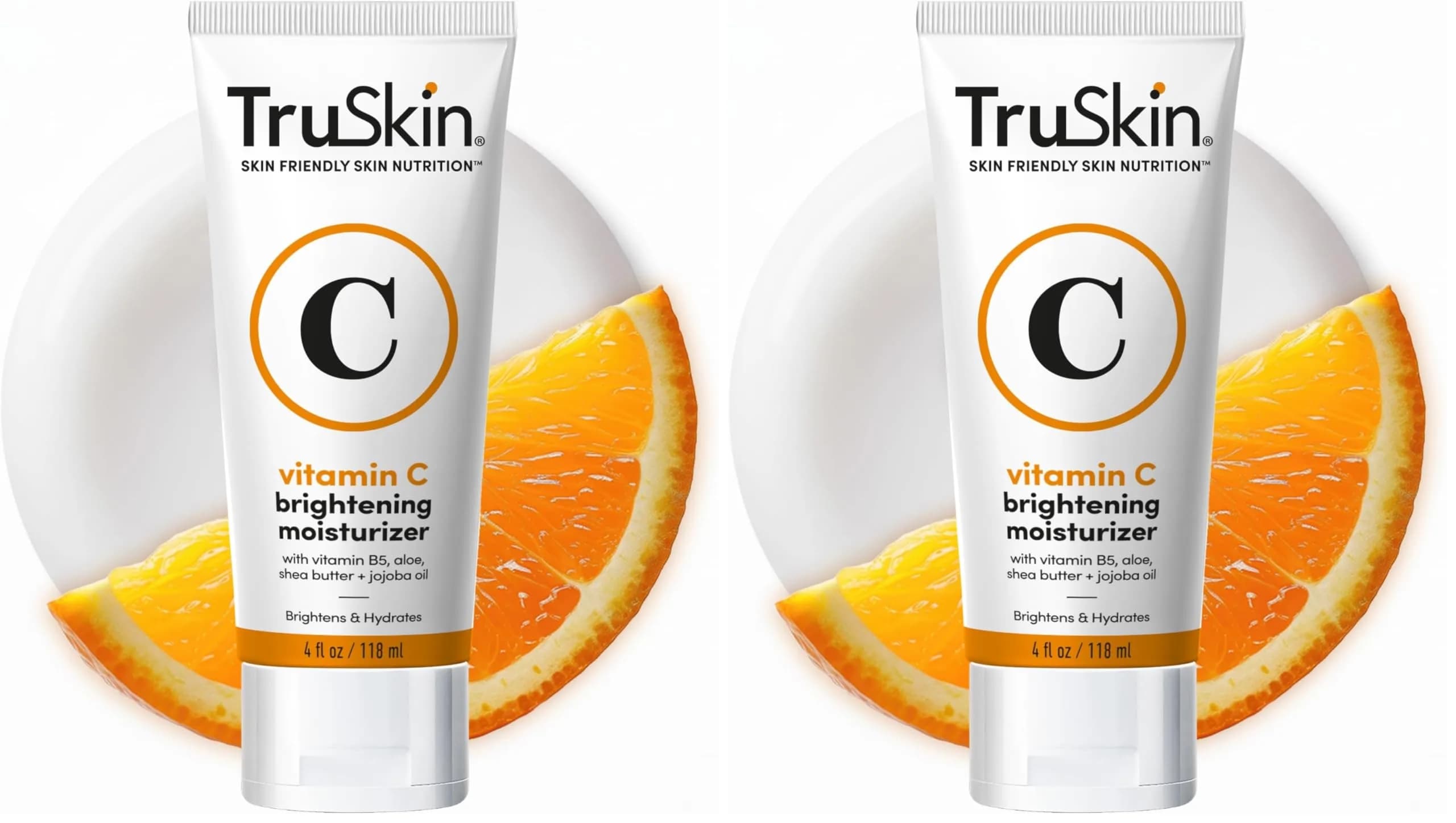 TruSkin Vitamin C Face Cream - Brightening Daily Moisturizer, 2 fl oz | Supports Radiant, Even Skin Tone — 8 fl oz