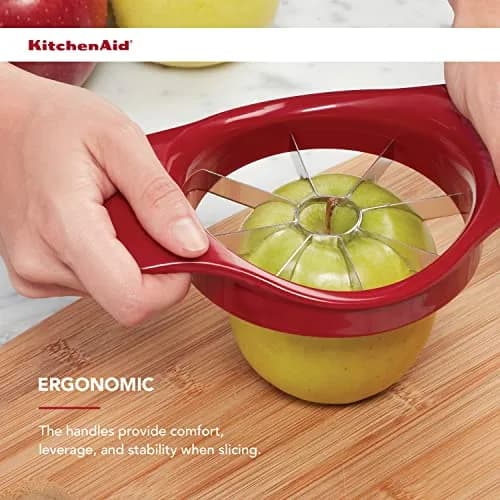 KitchenAid Fruit Slicer 19cm (7-Inch) | Cores and Slices Fruits & Vegetables into 8 Wedges thumbnail 4