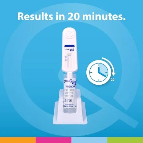 OraQuick HIV Self-Test, Oral Fluid, 6 Ct | Rapid, Lab-Quality Results in 20 Min, Discreet Home Use thumbnail 4