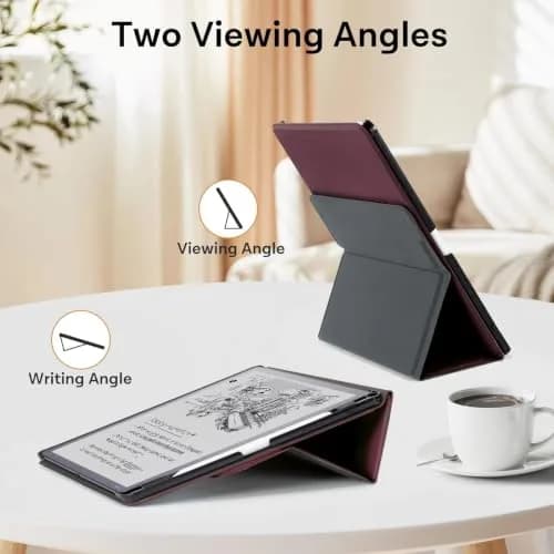 CoBak Case for 11" Kindle Scribe 3rd Gen 2025 Colorsoft | PU Leather Folio with Pen Holder & Auto Sleep Wake thumbnail 5