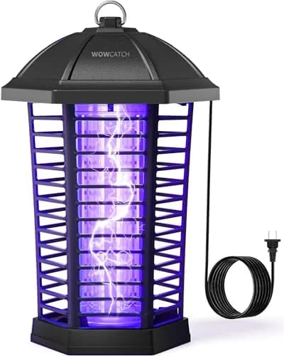 WowCatch LED Bug Zapper Outdoor 4200V Weatherproof IPX4 | Effective Mosquito & Fly Control thumbnail 1