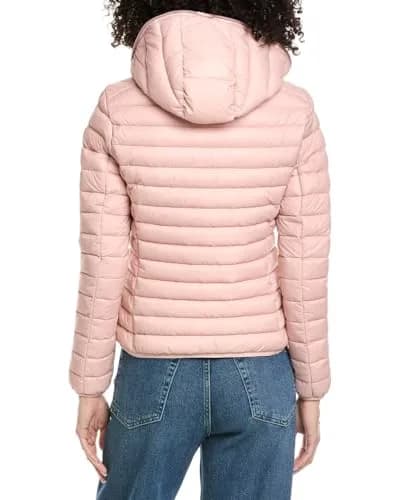 Save The Duck Daisy Lightweight Animal-Free Windproof Water-Repellent Jacket | Blush Pink, Medium thumbnail 2