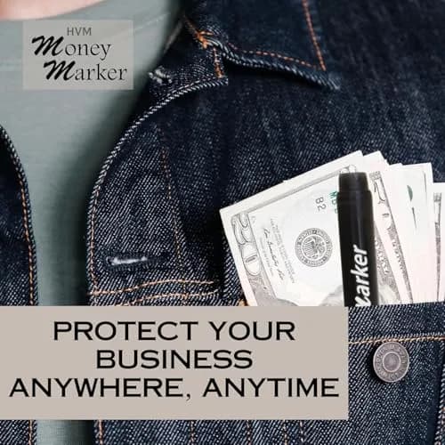 HVM Counterfeit Money Detector Pen (30 Pack) | Detect Fake Bills with Special Ink thumbnail 5