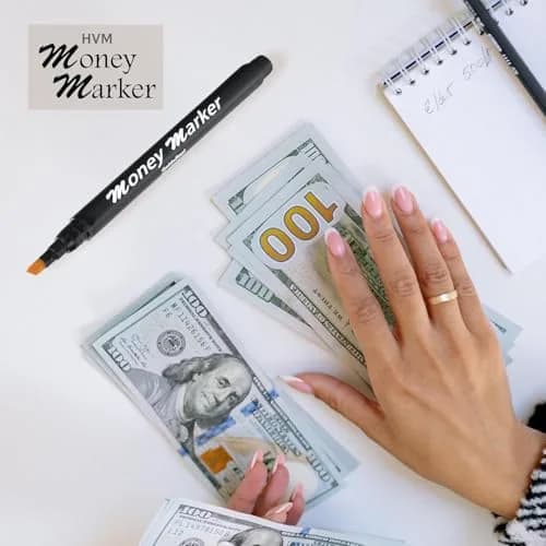 HVM Counterfeit Money Detector Pen (30 Pack) | Detect Fake Bills with Special Ink thumbnail 3