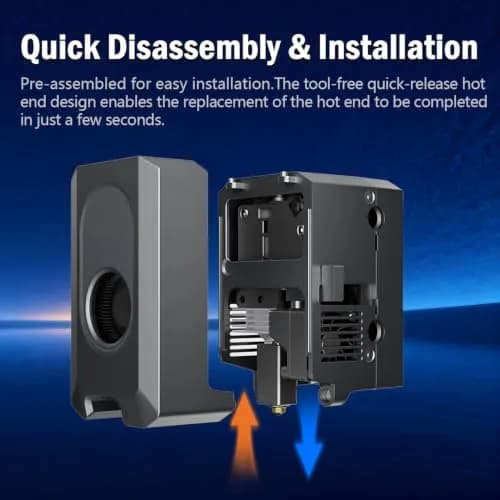 RugooSpink 2PK 0.4MM CC2 Hotend for Centauri Carbon 2 | Ceramic Hot End Upgrade for Elegoo CC2 thumbnail 7