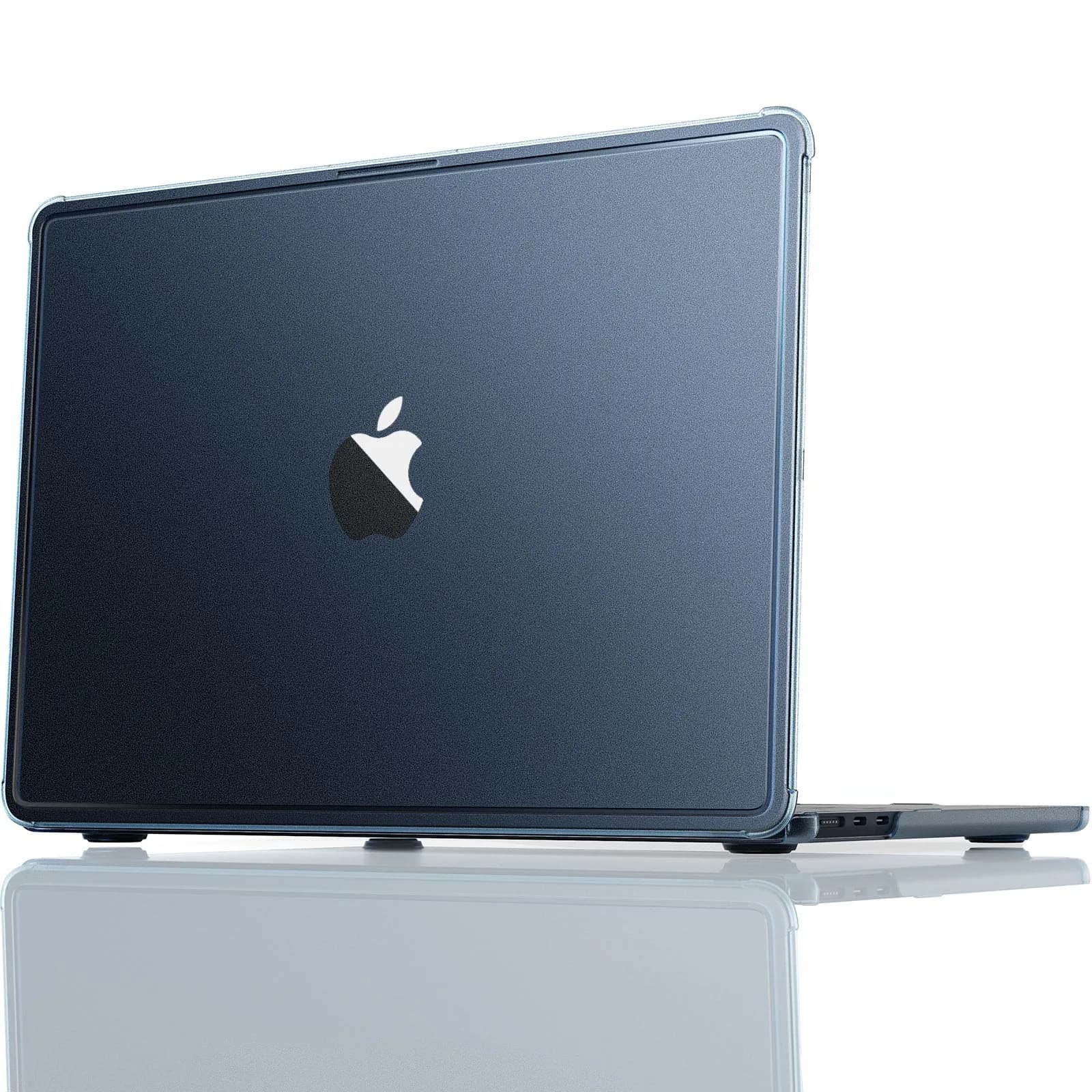 EooCoo Reinforced Anti-Crack Case for MacBook Air 13 inch | Slim, Shockproof & True-to-Device — Midnight