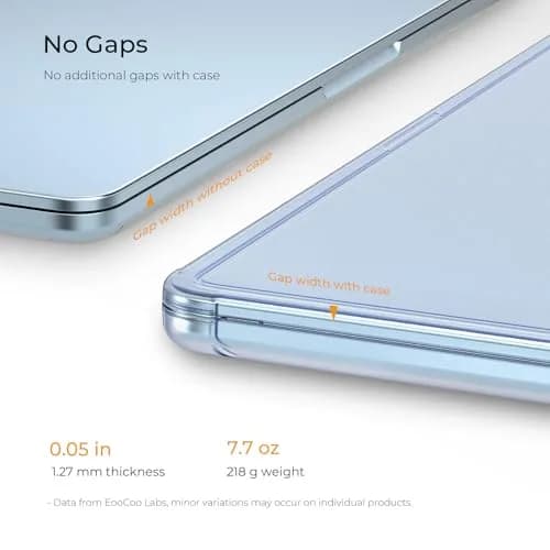 EooCoo Reinforced Anti-Crack Case for MacBook Air 13 inch | Slim, Shockproof & True-to-Device thumbnail 6
