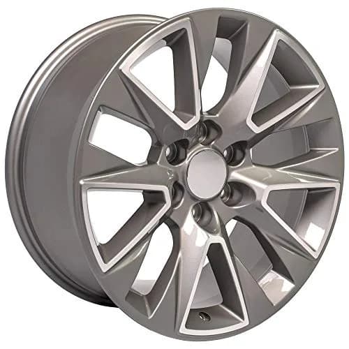 OE Wheels CV26 20x9 Silver Wheels | 6x139.7 Bolt Pattern, 28ET Offset, 275/55R20 TBB Tires thumbnail 3