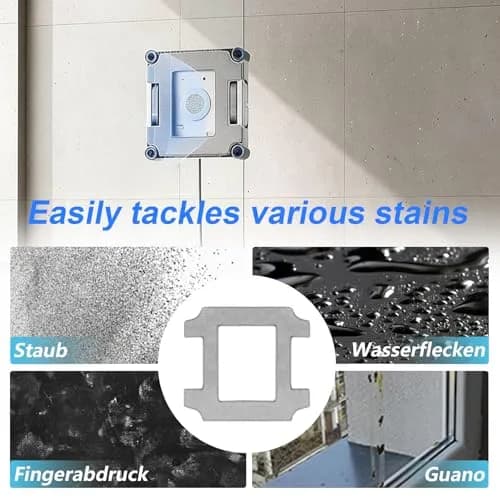 Frexusuent Microfiber Cleaning Rag for ECOVACS WINBOT W2S/W2S Omni Window Cleaner Robot (12-Pack) thumbnail 6