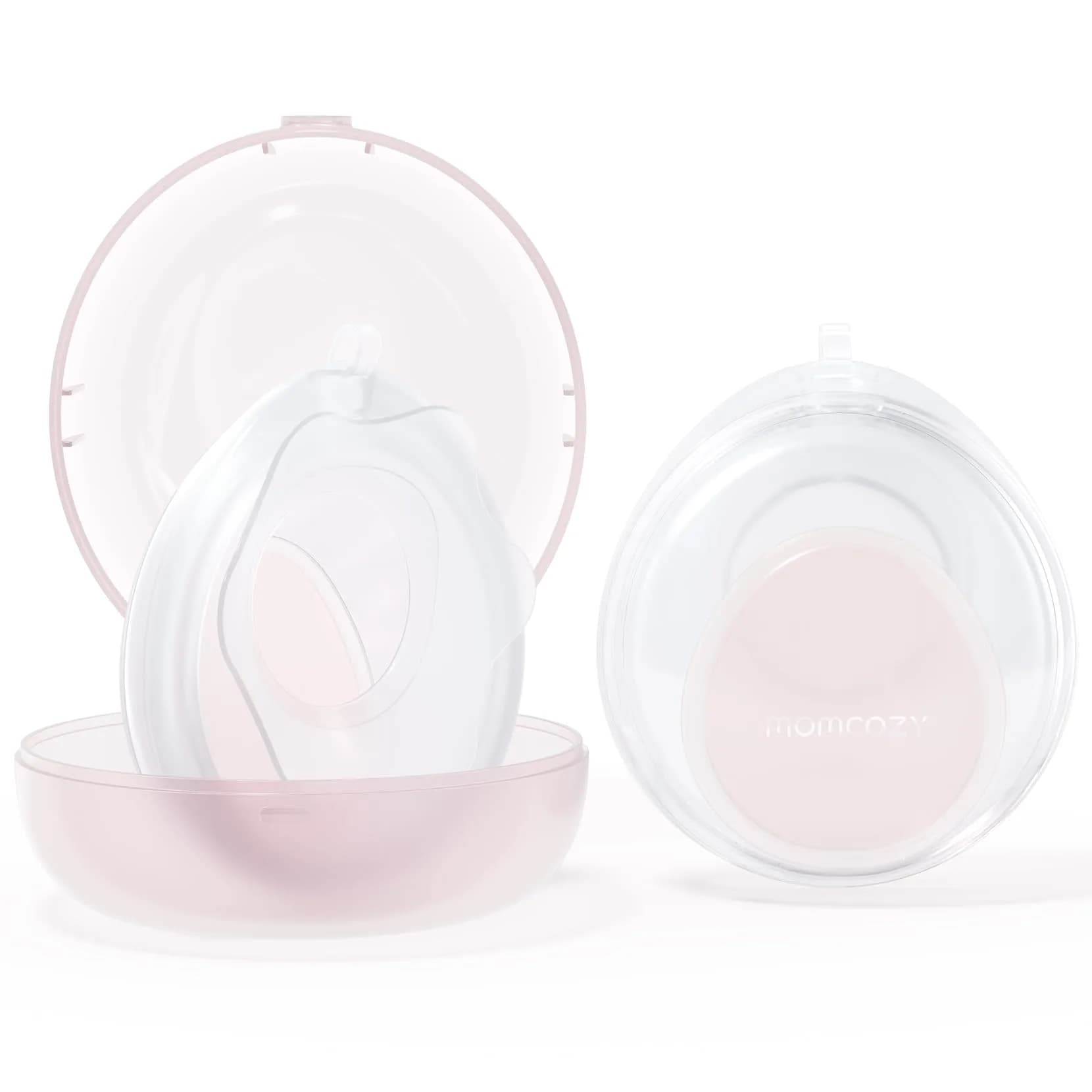 Momcozy Discreet Comfort Collector 1 oz (30 ml) | Passive Milk Catcher for Nursing Bras — 1 Ounce