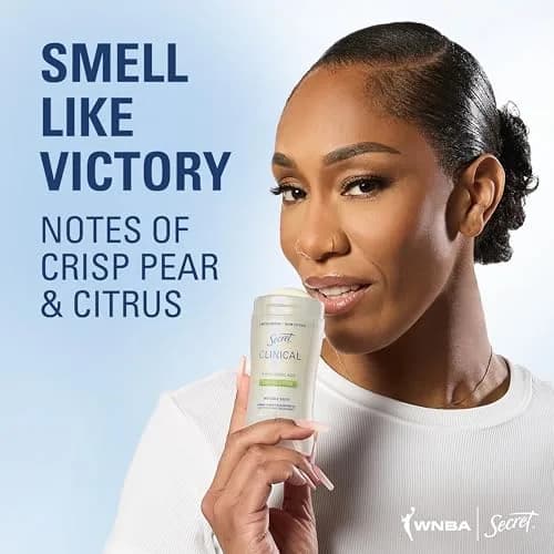 Secret Clinical Strength Antiperspirant Deodorant Bundle for Women, 5.2 oz (147 g) | Triple Threat Sweat Protection with Hyaluronic Acid thumbnail 3