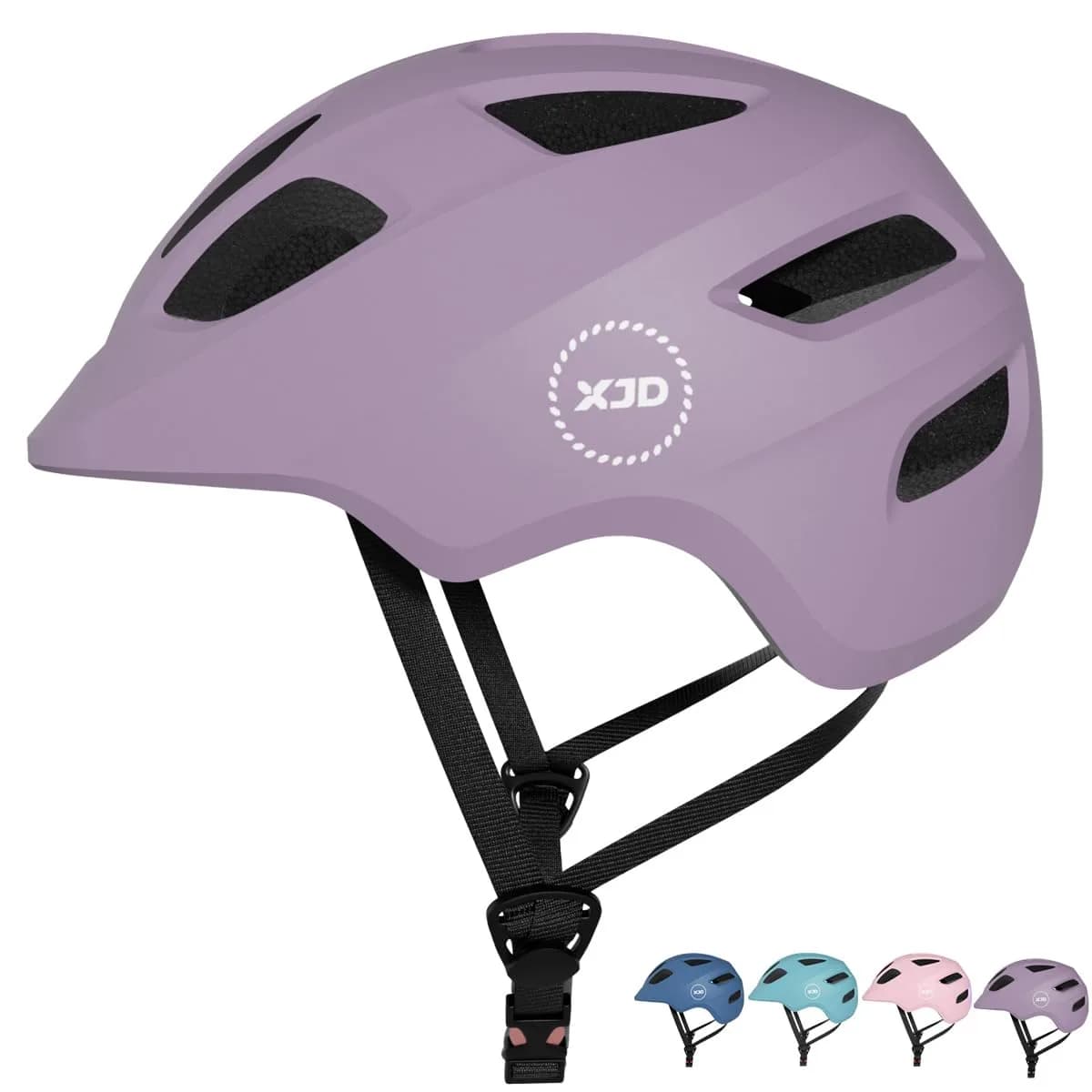 XJD XX-Small Grape Purple Toddler Multi-Sport Helmet for Infants & Babies (44-48 cm)
