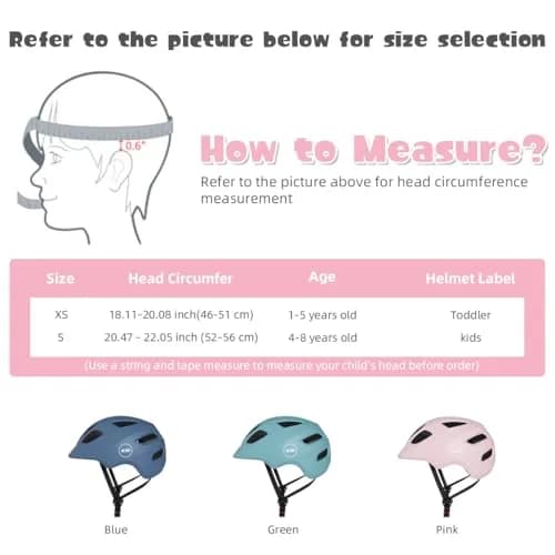 XJD XX-Small Light Pink Toddler Multi-Sport Bike Helmet for Babies (44-48 cm) thumbnail 4