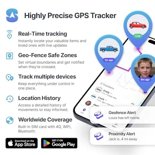 Spy Tec GPS Tracker for Vehicles, Magnetic Case, 1-Month Service Included | Compact, Weatherproof & Global Coverage thumbnail 7