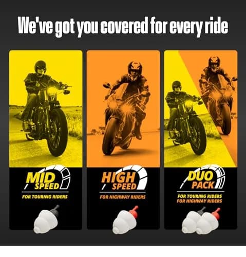 Alpine MotoSafe Sport Earplugs | 20dB SNR Wind Noise Reduction for Motorcycling thumbnail 7