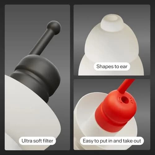 Alpine MotoSafe Duo Motorcycle Ear Plugs for Wind Noise Reduction | 2 Pairs (20dB SNR) thumbnail 5
