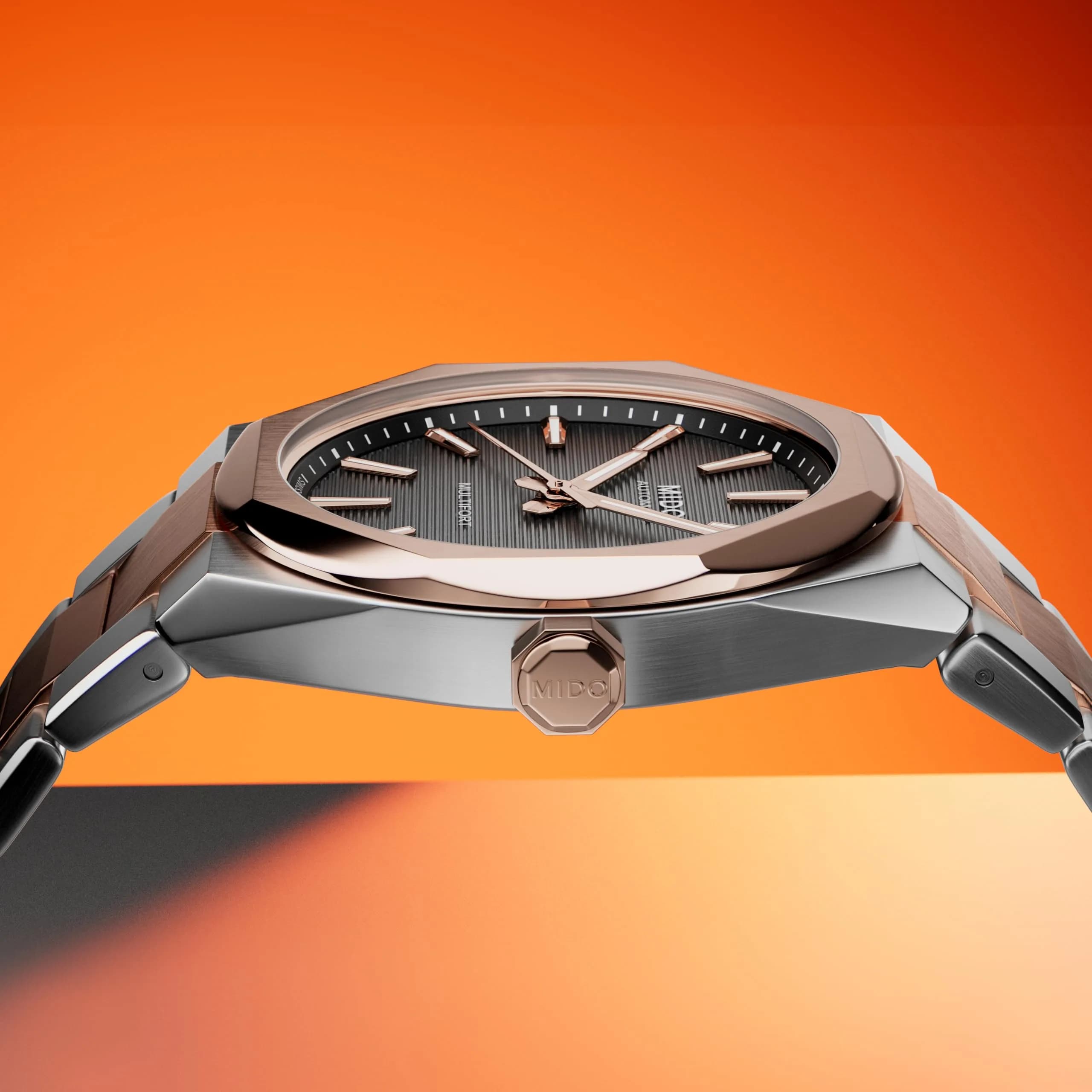 MIDO Multifort 8 One Crown Swiss Automatic Watch 40mm | Elegant & Robust for Men thumbnail 6