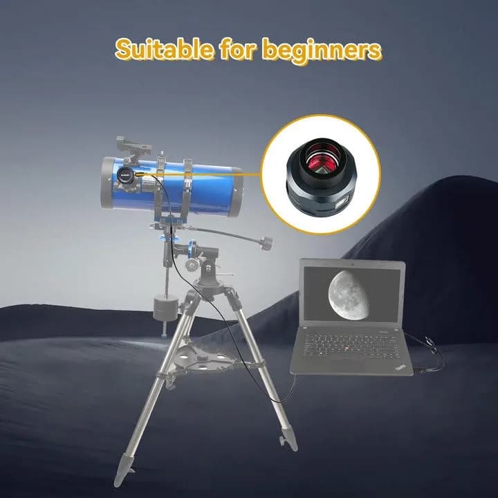 SVBONY SV105 Telescope Camera with UHC Filter | USB 2.0 IMX307 CMOS Color Astrophotography Camera for Beginners thumbnail 10