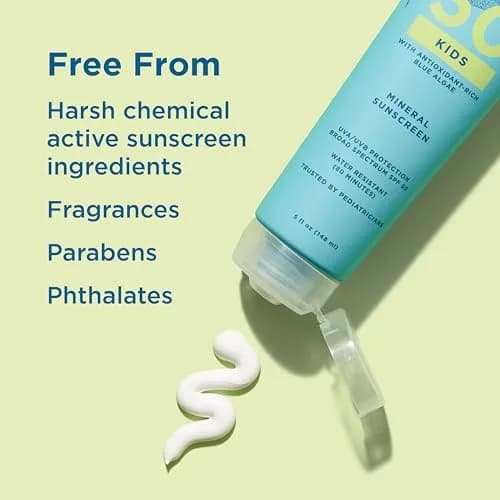 Blue Lizard Kids Mineral SPF 50 Sunscreen Lotion 10 fl oz (295ml) | Protects 98% UVB Rays thumbnail 6