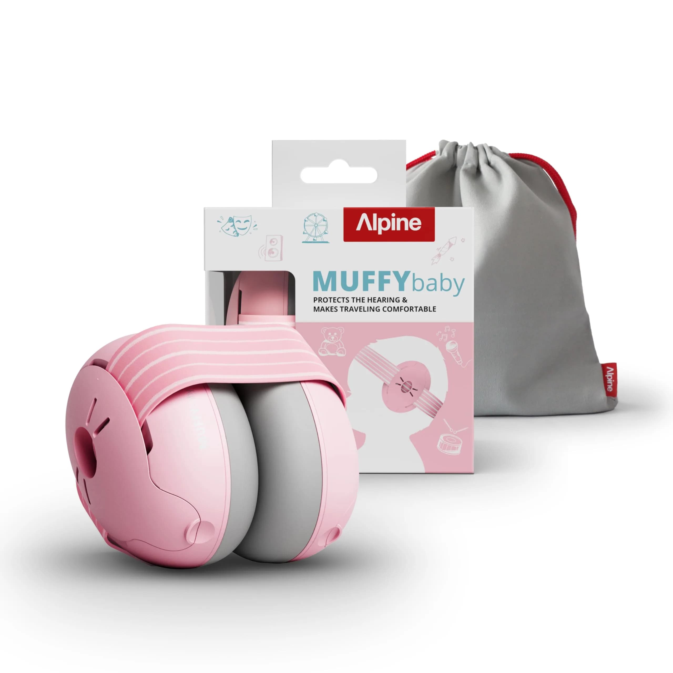 Alpine Muffy Baby Ear Muffs Noise Protection for Toddlers | 23 dB SNR (114g) - main product image