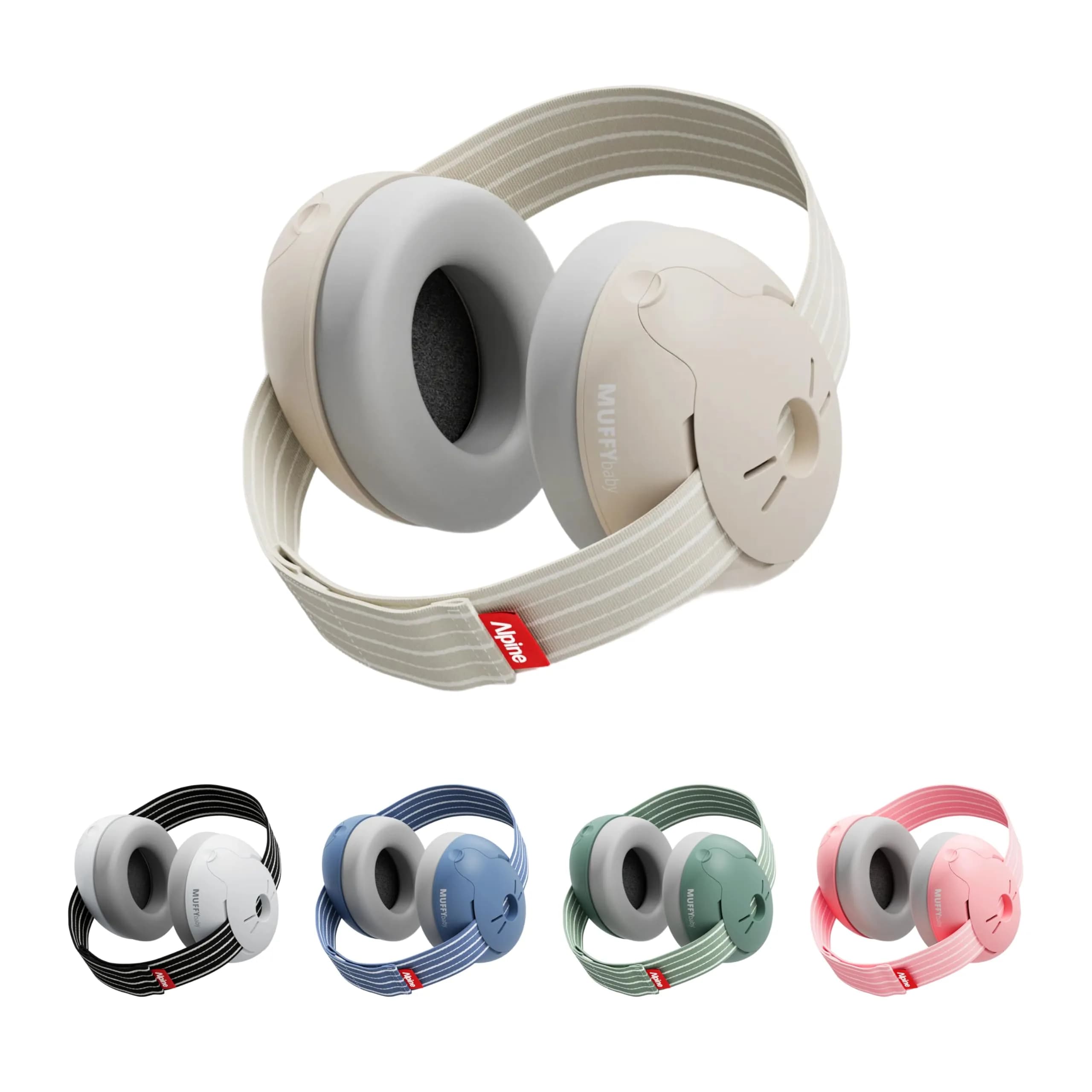 Alpine Muffy Baby Ear Muffs Noise Protection | Toddler Ear Protection for Infants and Toddlers up to 4 Years | 23 dB SNR