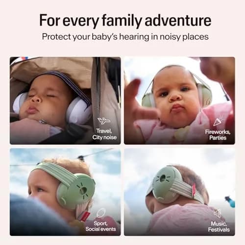 Alpine Muffy Baby Ear Muffs Noise Protection | Toddler Ear Protection for Infants and Toddlers up to 4 Years | 23 dB SNR thumbnail 8