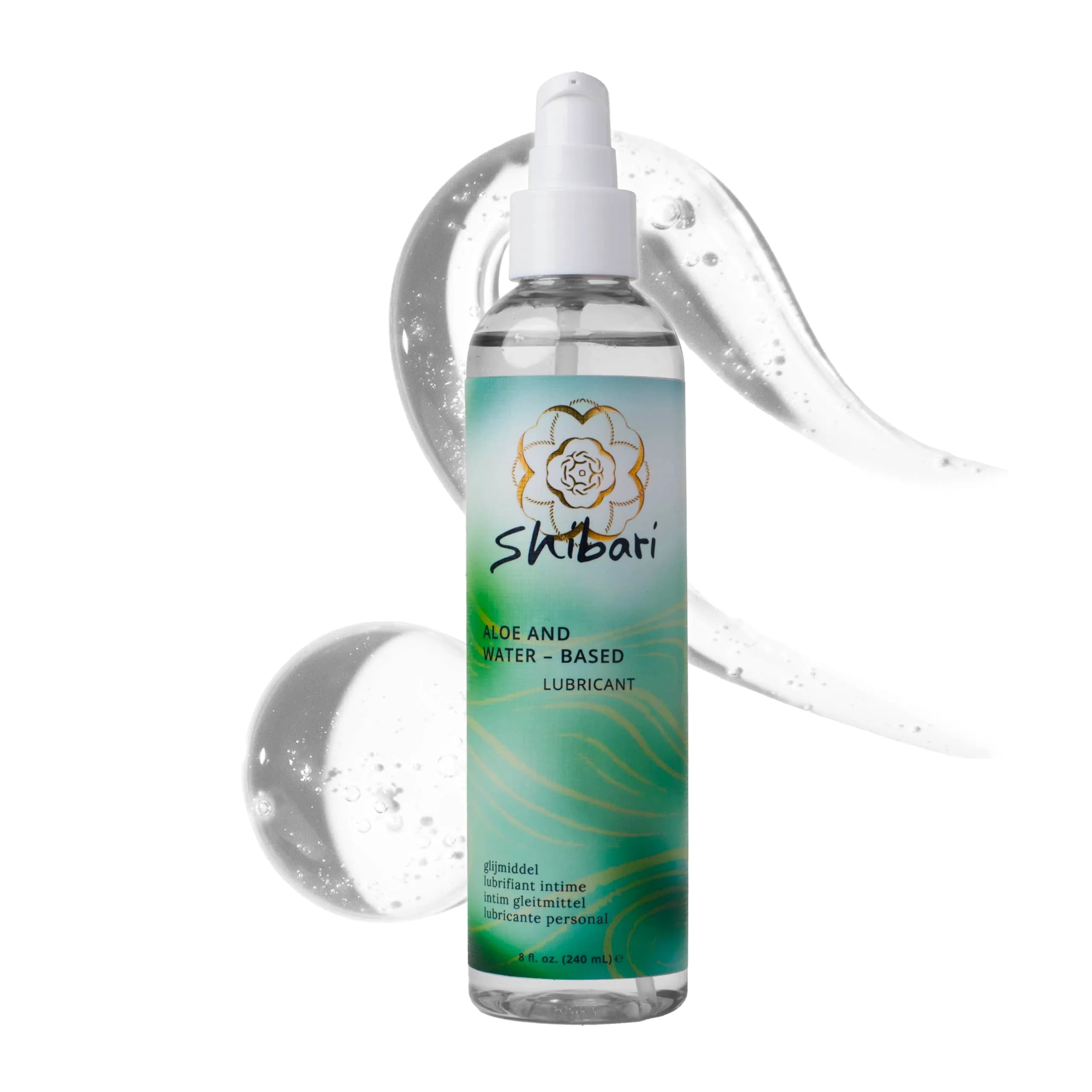 Shibari Water-Based Personal Lubricant 237ml (8 Fl Oz) | pH-Balanced Intimate Lube for Women & Couples — 237ml