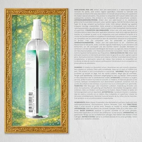 Shibari Water Based Aloe Lube, Personal Lubricant 237ml (8 Fl Oz) | Hydrating Glide with Aloe & Hyaluronic Acid thumbnail 8
