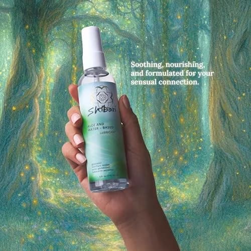 Shibari Water Based Aloe Lube, Personal Lubricant 237ml (8 Fl Oz) | Hydrating Glide with Aloe & Hyaluronic Acid thumbnail 2