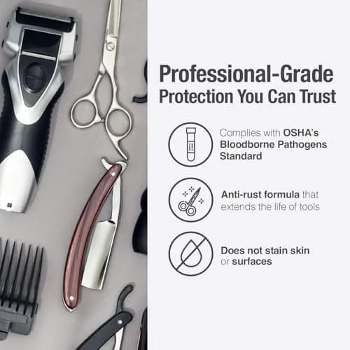 BARBICIDE Disinfectant Spray 2 oz | EPA Registered, Ready-to-Use, Professional Salon & Barber Tool Disinfectant thumbnail 5