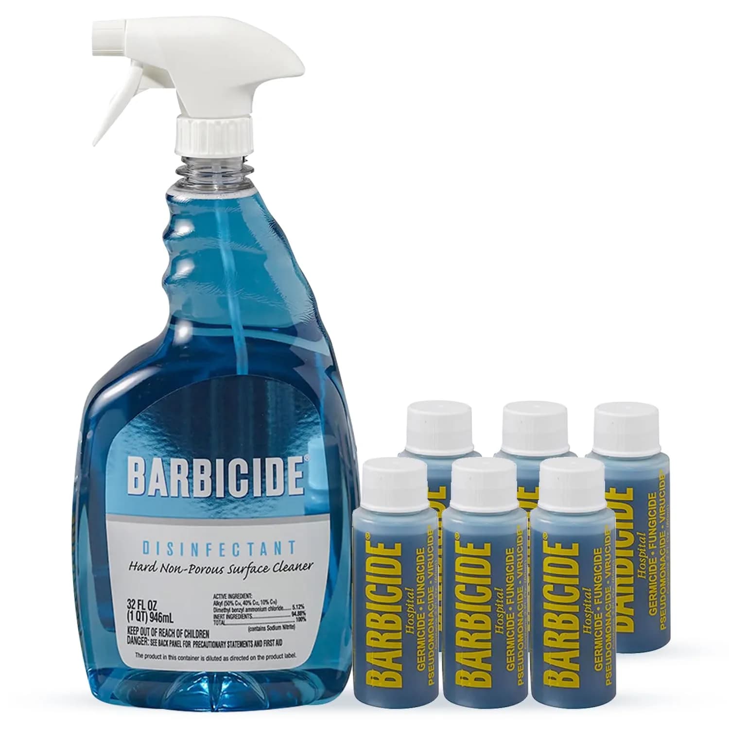 BARBICIDE Disinfectant Spray 2 oz | EPA Registered, Ready-to-Use, Professional Salon & Barber Tool Disinfectant - main product image