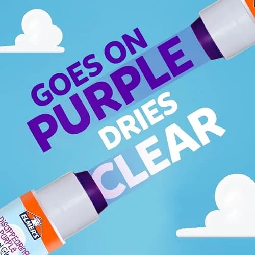 Elmer's Disappearing Purple Glue Sticks Featuring Toy Story Characters, 6 Grams, 12 Count | Acid Free, Photo Safe, Nontoxic & Washable thumbnail 4