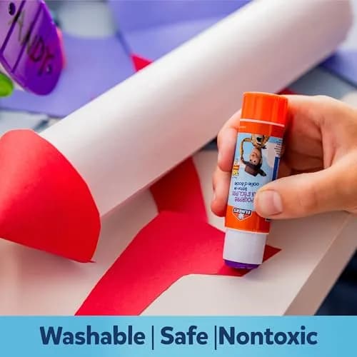 Elmer's Disappearing Purple Glue Sticks Featuring Toy Story Characters, 6 Grams, 12 Count | Acid Free, Photo Safe, Nontoxic & Washable thumbnail 3