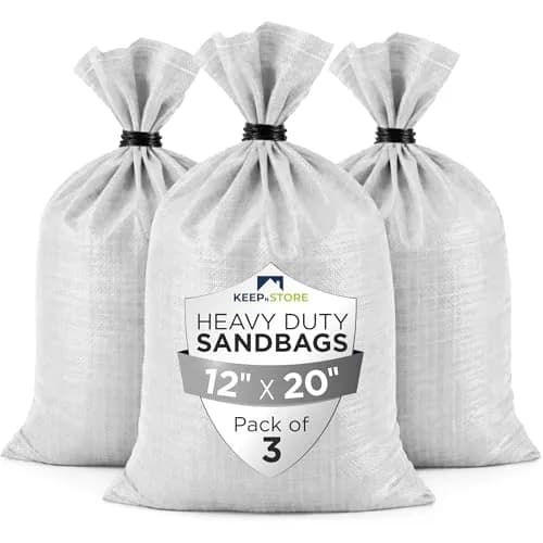 Keep N Store Heavy Duty Sand Bags Pack of 3 | Flood Control & Heavy Load Support (70-120 chars) thumbnail 1