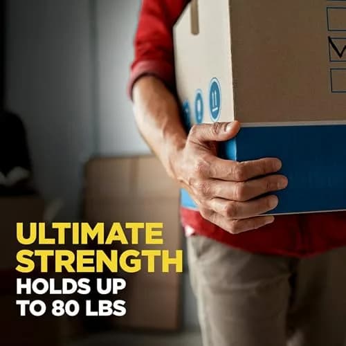 Scotch Heavy Duty Shipping Packaging Tape 3850, Clear, 2 Rolls | Industrial Strength Adhesive thumbnail 7