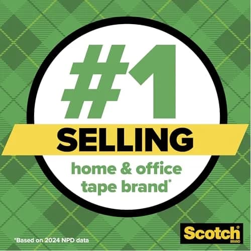 Scotch Magic Tape Bundle with Dispensers, 9 Rolls Total | Invisible, Photo-Safe, Write-On Tape for Office & School thumbnail 2