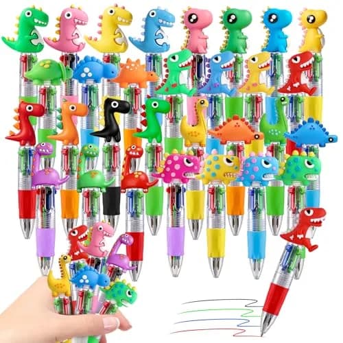 CZWZ 30Pcs Mini Multicolor Pens in One 4-in-1 Cute Pens Bulk for Kids | 30 Pens, Assorted Ink thumbnail 1
