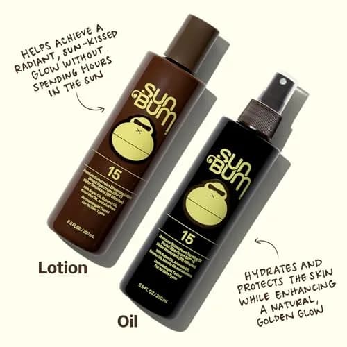 Sun Bum SPF 15 Moisturizing Tanning Oil 532ml (17 Fl Oz) | Broad Spectrum UVA/UVB Protection thumbnail 4