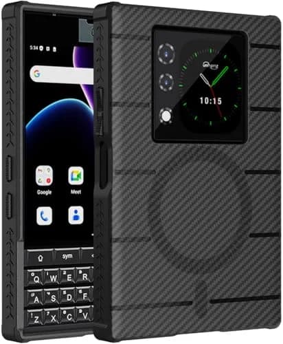 Nakedcellphone Flex Series for Unihertz Titan 2 Phone Case - Carbon Fiber thumbnail 1