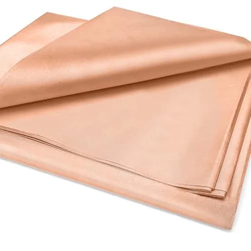 Amerthing Pure Copper Faraday Fabric 100M (3937" x 43") | Blocks RFID, EMP, EMF, EMI, 5G, WiFi, Bluetooth, GPS thumbnail 1