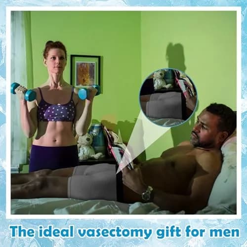 Janmercy Vasectomy Underwear Men Briefs XXL | Supportive Ice Pack Pocket for Recovery thumbnail 5