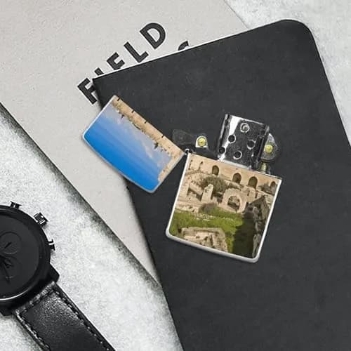 TKJMCSW Israel at The Tower of David Lighter Case Pouch 2.2 x 1.5 in Copper | Scratch & Drop Resistant thumbnail 7