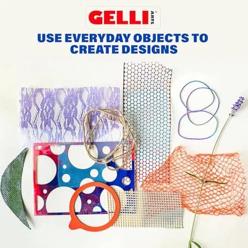 Gelli Arts Gel Printing Plate 4" x 6" | Monoprinting Made Simple for Mixed Media Art thumbnail 4