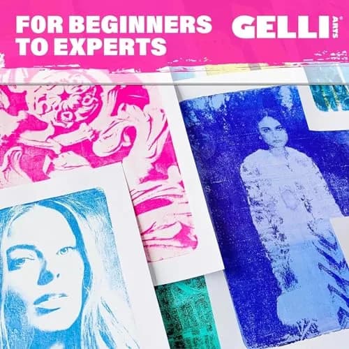 Gelli Arts Gel Printing Plate 4" x 6" | Monoprinting Made Simple for Mixed Media Art thumbnail 3