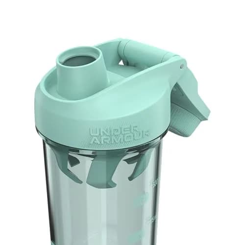 Under Armour 24oz Clarity Shaker Bottle Refresh Mint | Leak-Proof, Recycled Material, Easy to Clean thumbnail 2