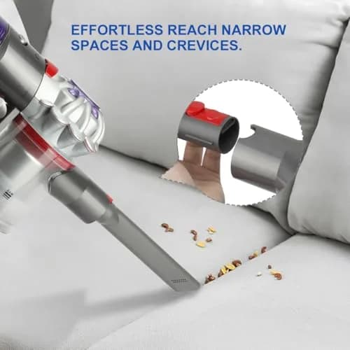 LANMU Crevice Tool for Dyson V15 V12 V11 V10 V9 V8 V7 Gen5 Vacuum Cleaners | Cleans Hard-to-Reach Gaps thumbnail 2