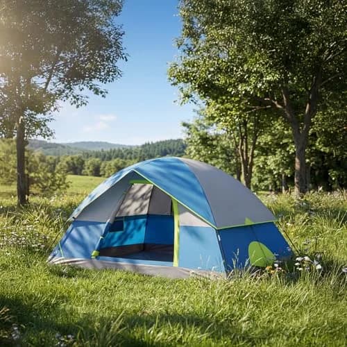 NEWBULIG Camping Tent 2 Person | Waterproof Dome Structure, Quick Setup, Lightweight for Outdoor Adventures thumbnail 1