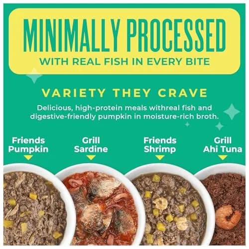 Tiki Cat Wet Cat Food Mega Pack, Seafood Selects Variety Pack, 2.8 oz (36) | Protein-Rich, Grain-Free, Hydrating for Cats thumbnail 8