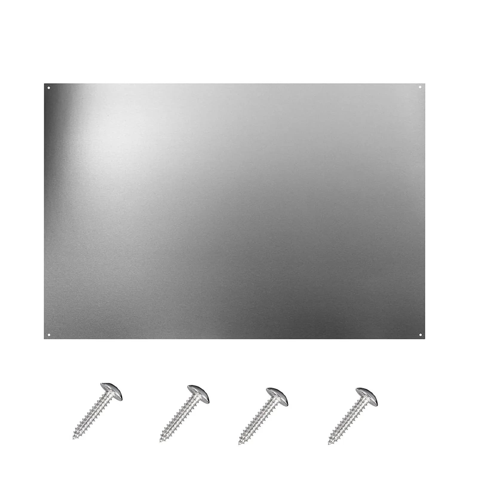 Generic 24 x 36-inch Reversible Stainless Steel Backsplash | Splatter Guard for Kitchen Walls - main product image