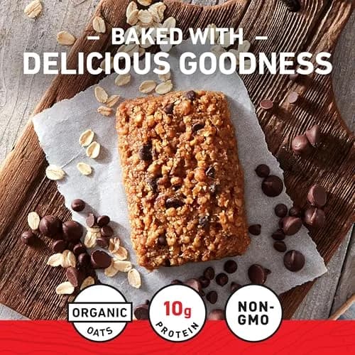CLIF BAR Chocolate Chip Energy Protein Bars 60 Count (144 oz) | Plant-Based, Non-GMO, Made with Organic Oats thumbnail 4